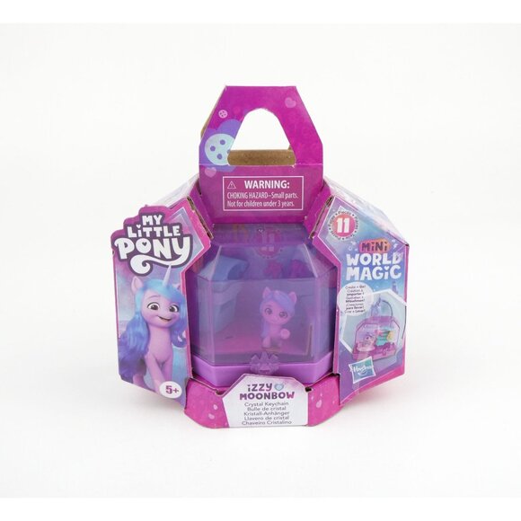 My Little Pony Izzy Moonbow Mini World Magic Crystal Keychain - Picture 1 of 9